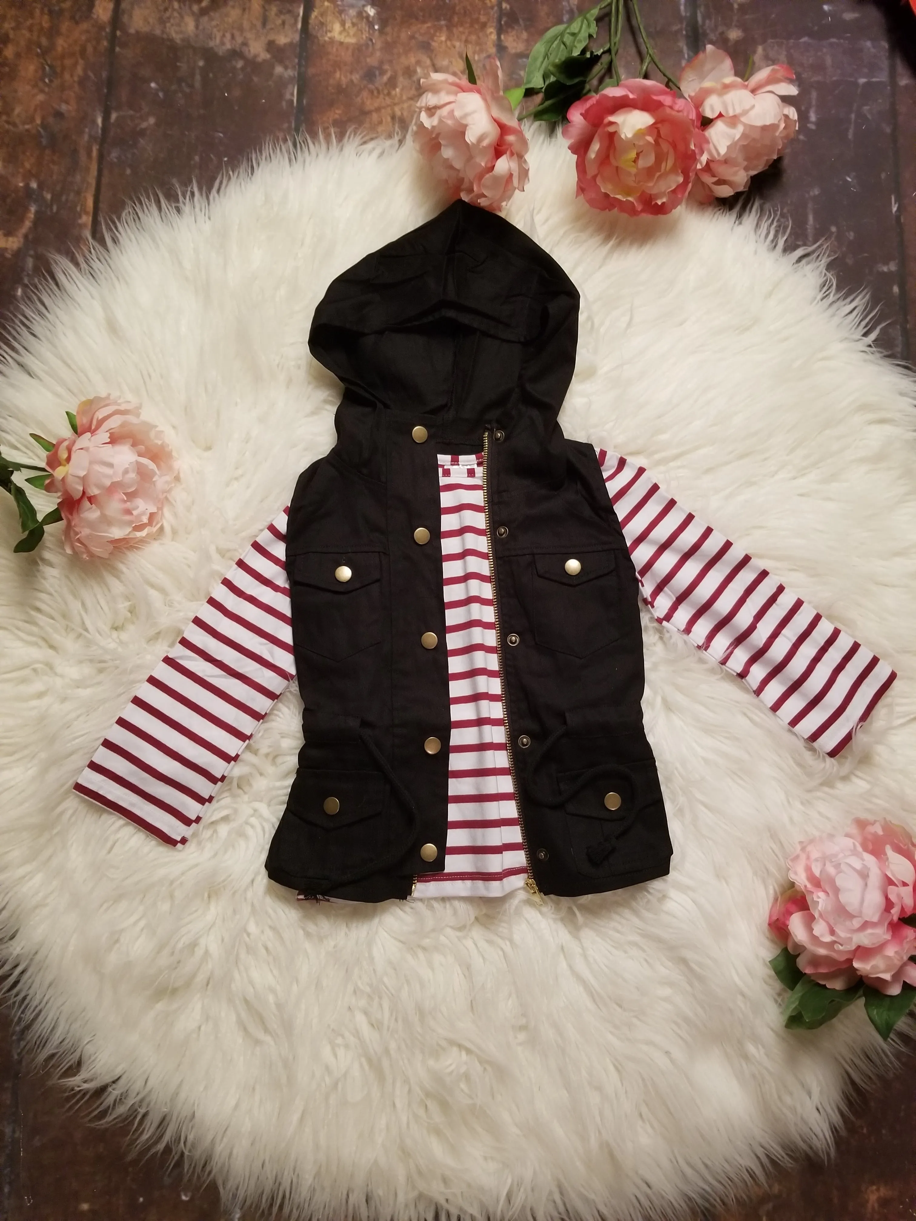 Adorable vest duo