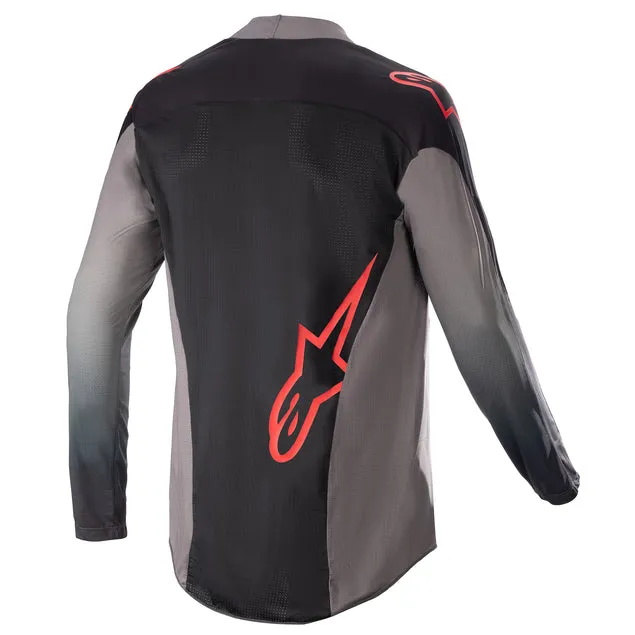 ALPINESTARS 2023 TECHSTAR SEIN JERSEY - BLACK NEON RED