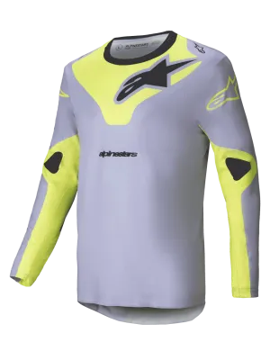 ALPINESTARS 2025 RACER VEIL JERSEY - GREY FLURO YELLOW