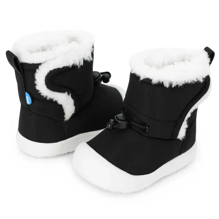 Black Baby Winter Boots