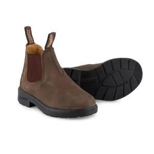 Blundstone Kids 565 Chelsea Boots (Rustic Brown)