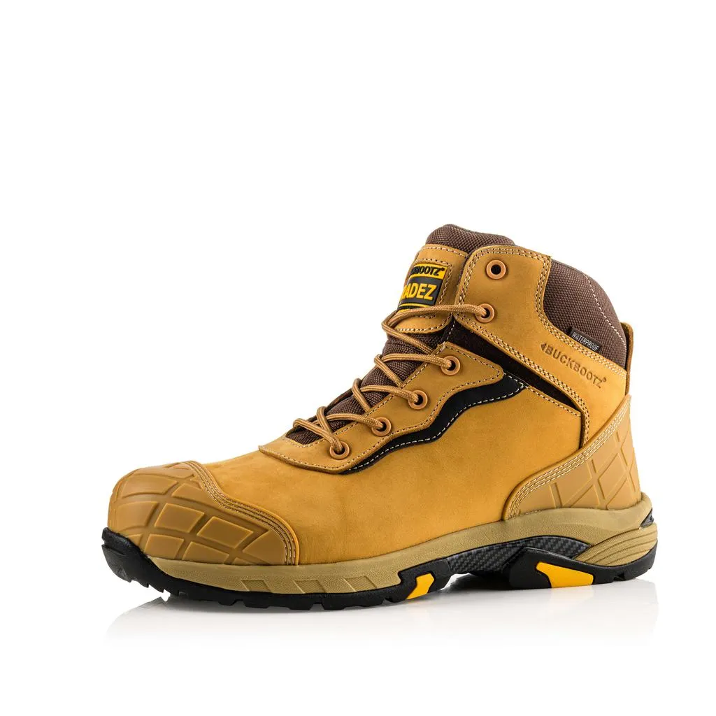 Buckbootz BLITZ S3 Waterproof Safety Boots Lightweight Buckler Boots, Tradez