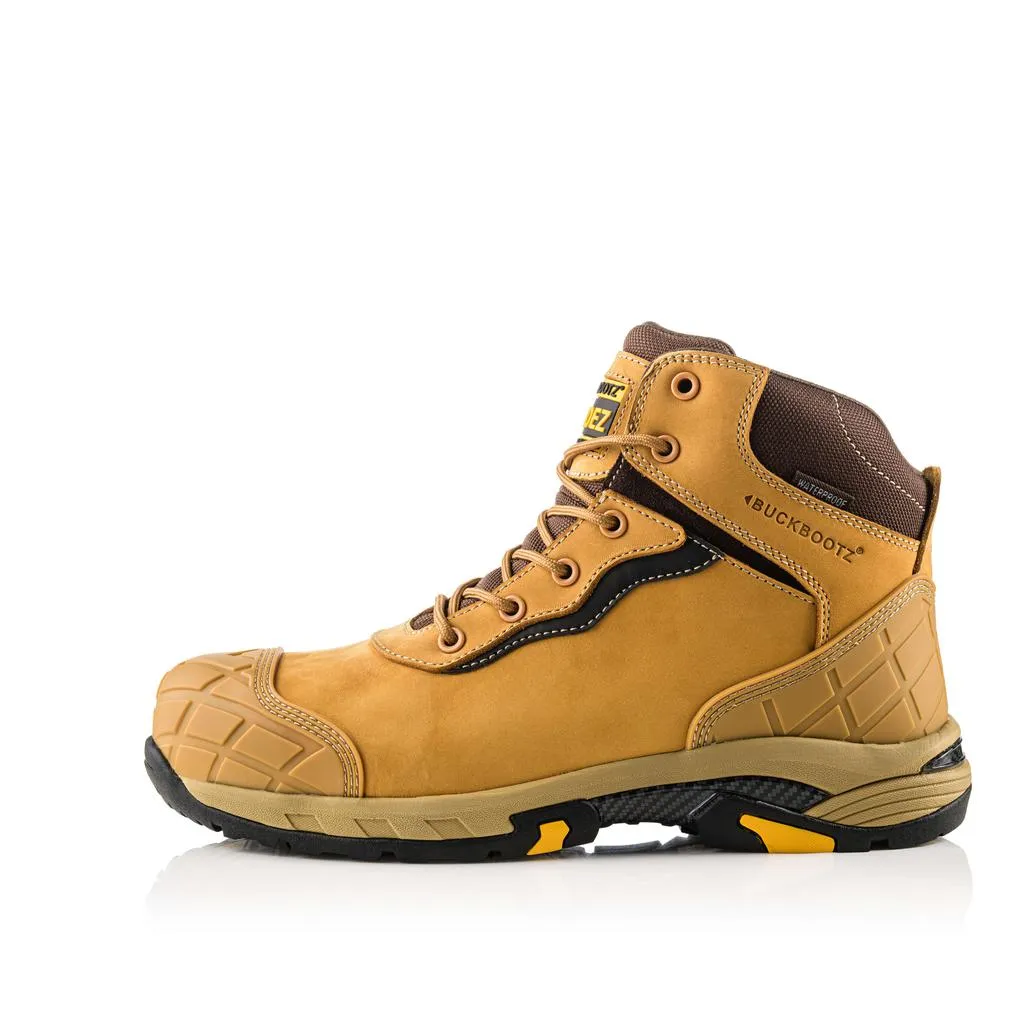 Buckbootz BLITZ S3 Waterproof Safety Boots Lightweight Buckler Boots, Tradez