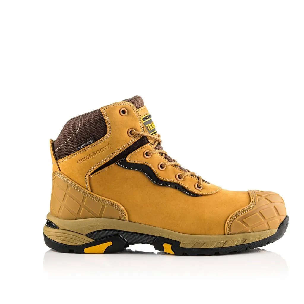 Buckbootz BLITZ S3 Waterproof Safety Boots Lightweight Buckler Boots, Tradez