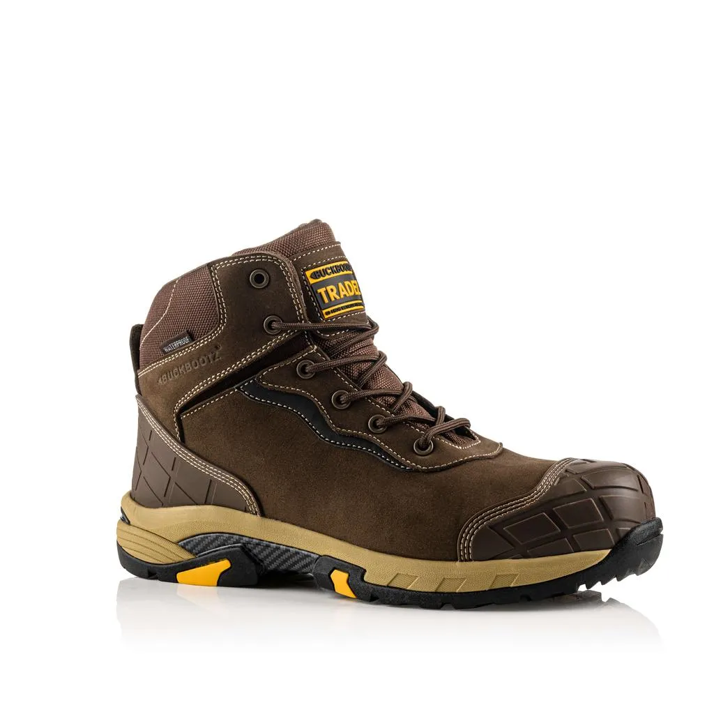 Buckbootz BLITZ S3 Waterproof Safety Boots Lightweight Buckler Boots, Tradez