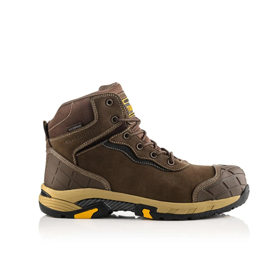 Buckbootz BLITZ S3 Waterproof Safety Boots Lightweight Buckler Boots, Tradez