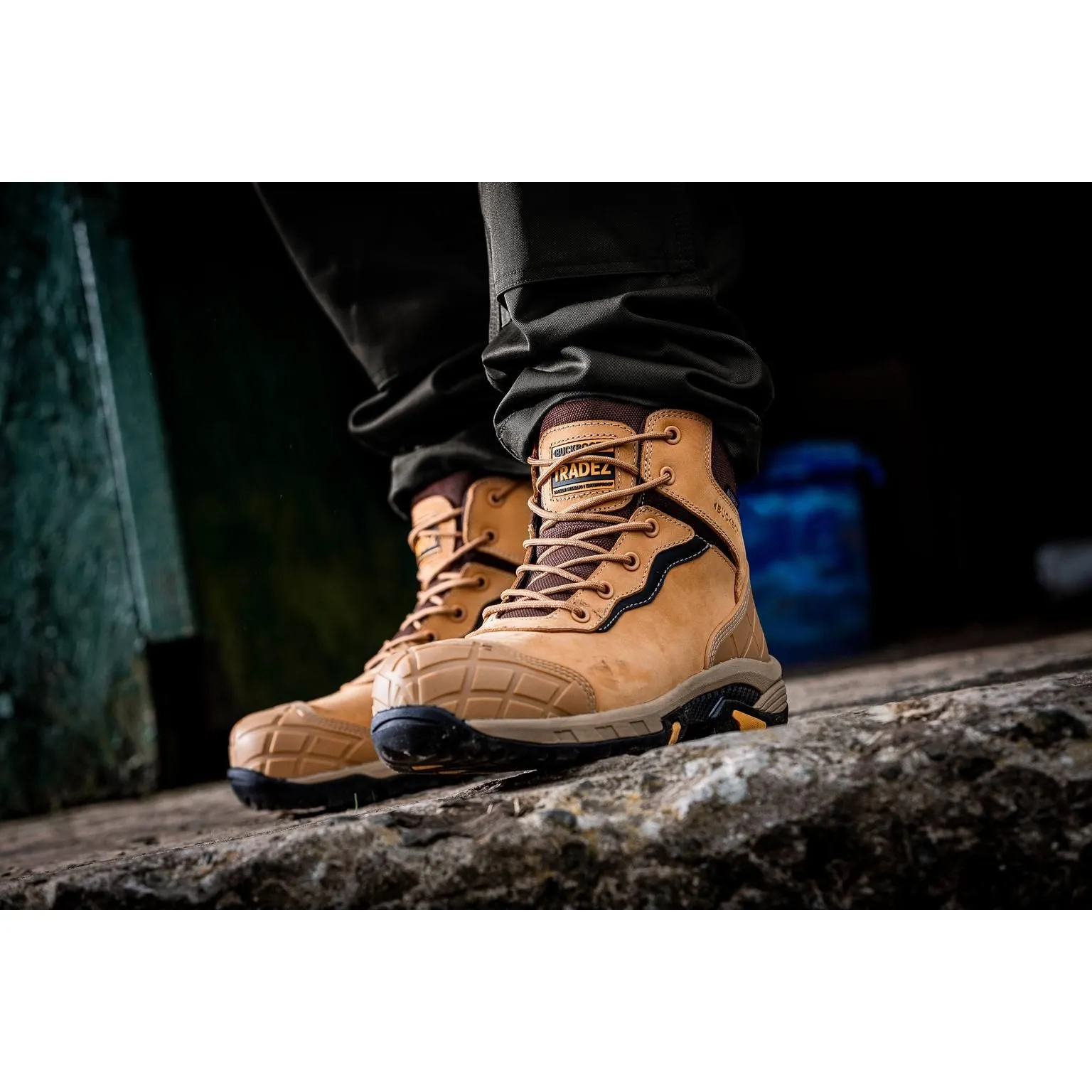 Buckbootz BLITZ S3 Waterproof Safety Boots Lightweight Buckler Boots, Tradez