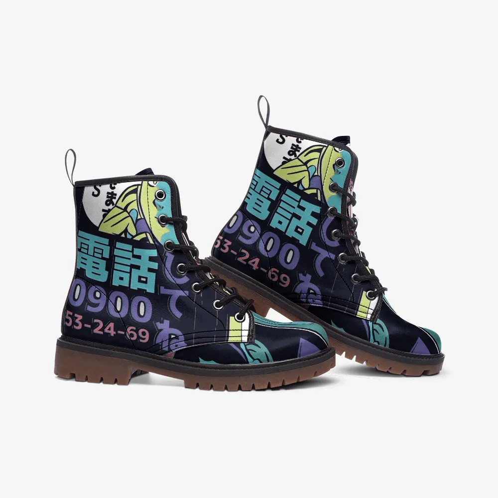Calling you Manga Casual Leather Lightweight boots MT
