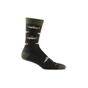 Darn Tough Men's Spey Fly Crew Lightweight Lifestyle Socks