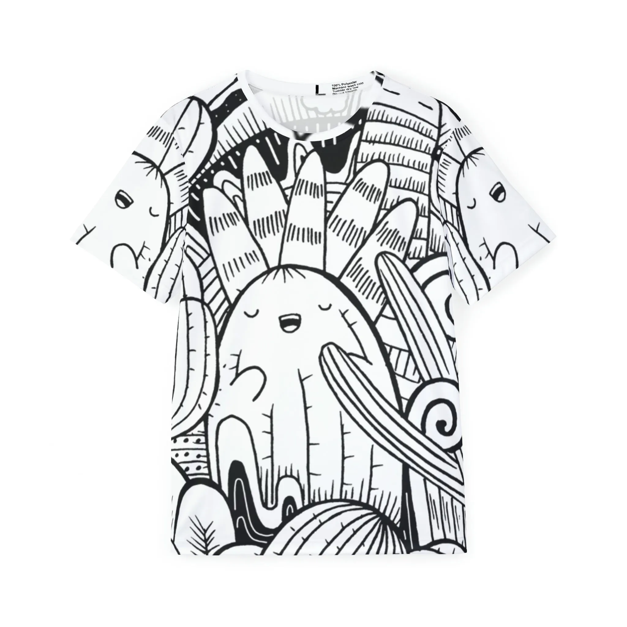 Doodle Cactus - Inovax Men's Sports Jersey