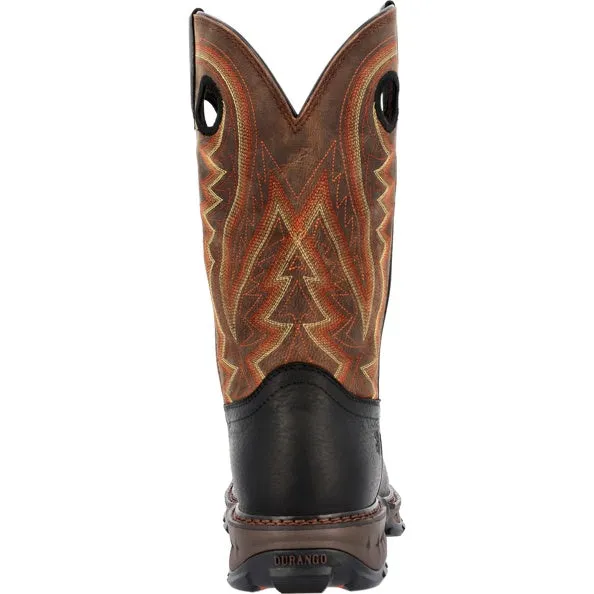 Durango Mens Brown 11" Western Onyx Dark Bay
