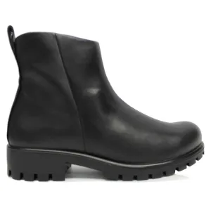Ecco Modtray Full Grain Leather Women's Zip Up Ankle Boots
