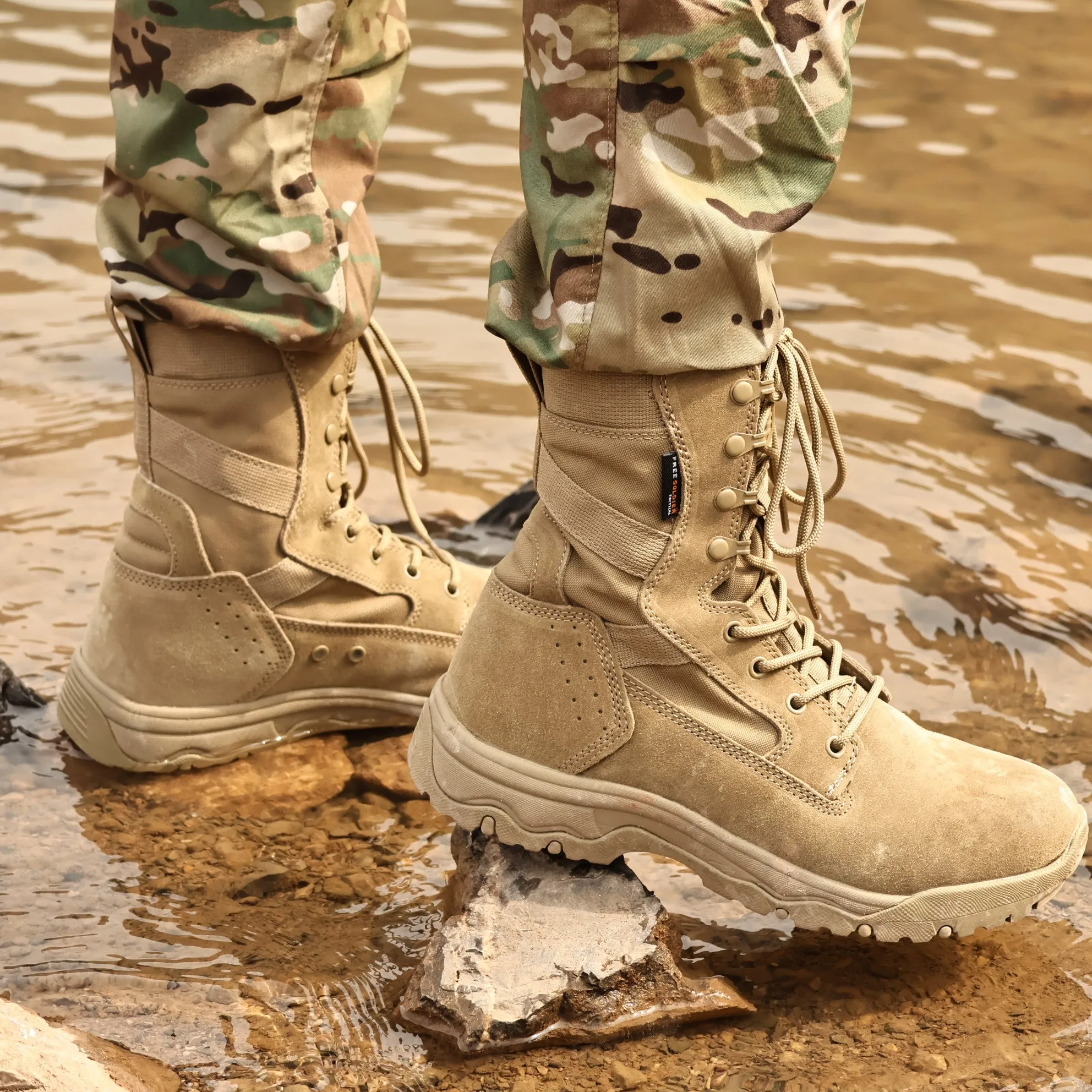 HOPPER 8" Men’s Military Lightweight Tactical Boots