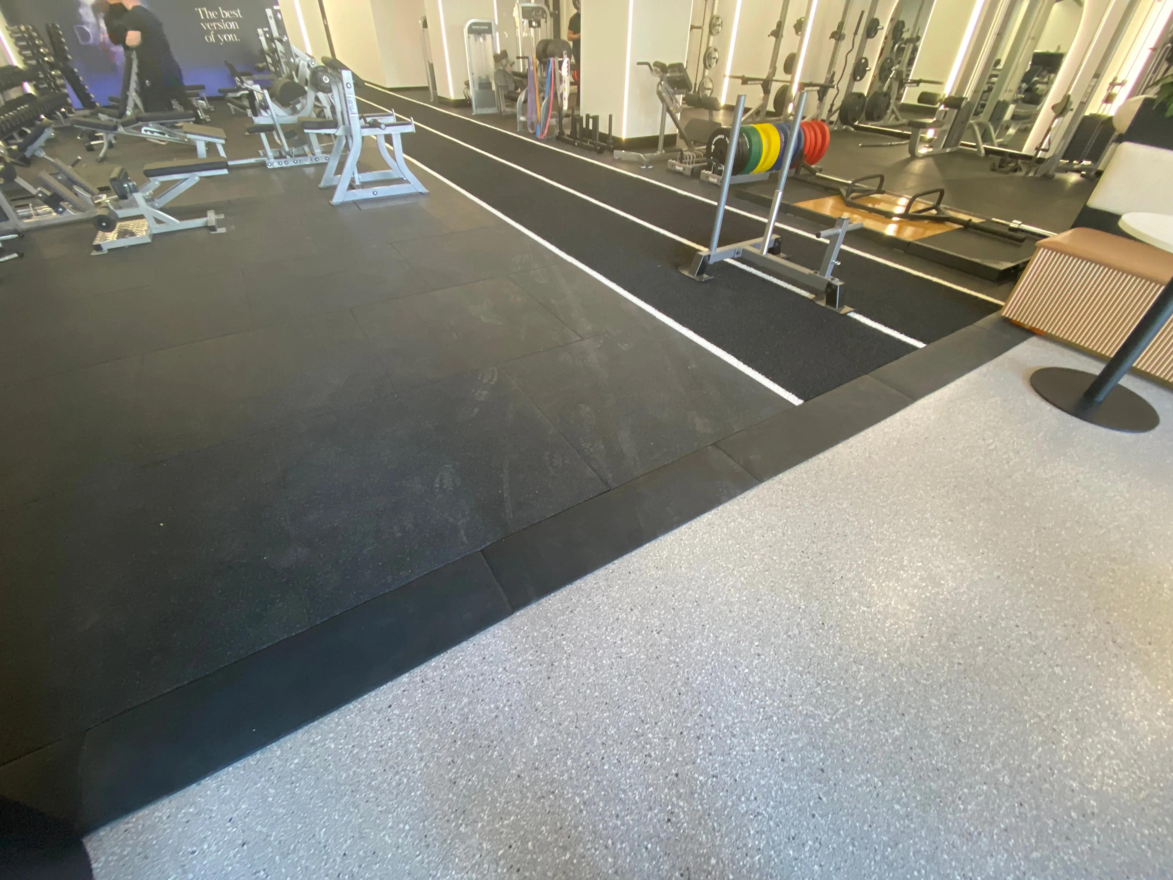 Legend Gym Tile Ramps