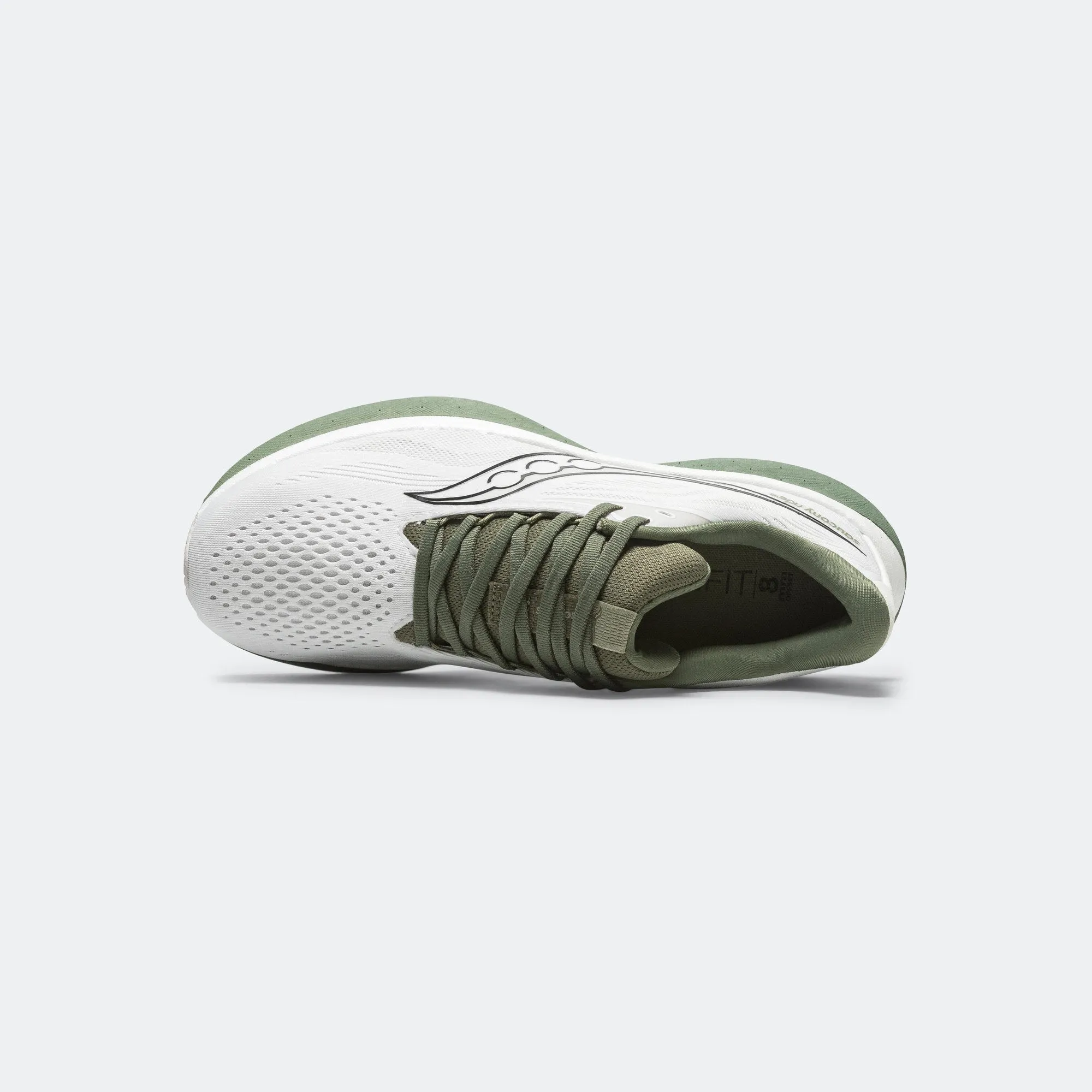Mens Ride 18 - White/Olivine