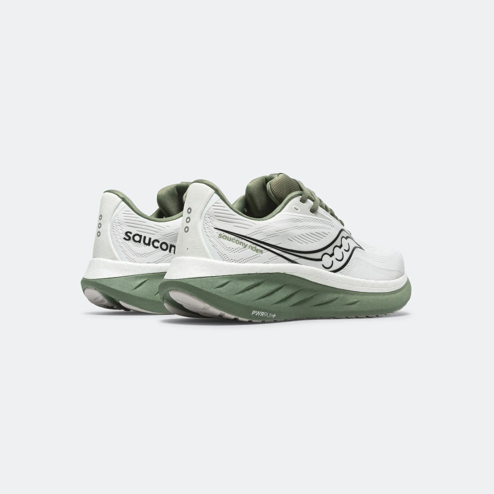 Mens Ride 18 - White/Olivine