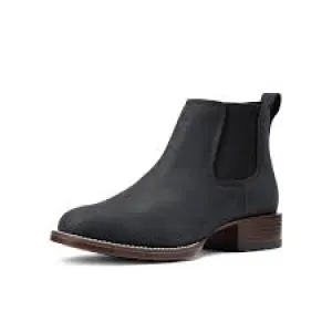 MNS Booker  Round Toe Western Low Boots