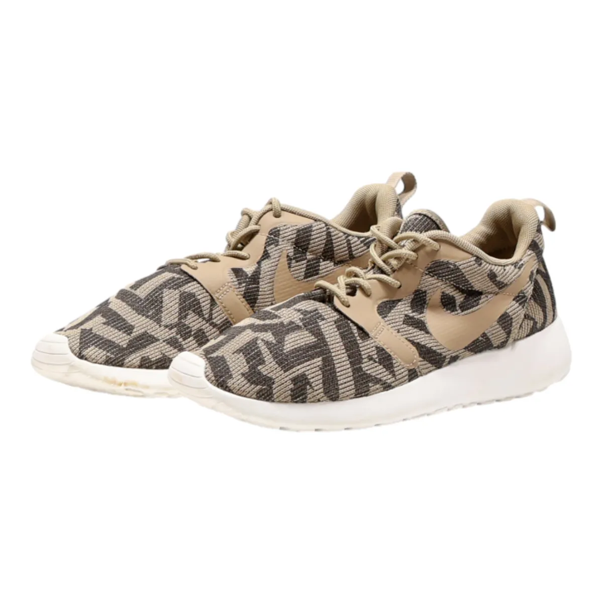 NIKE Roshe Sneaker Trainers Brown Synthetic Womens UK 3.5