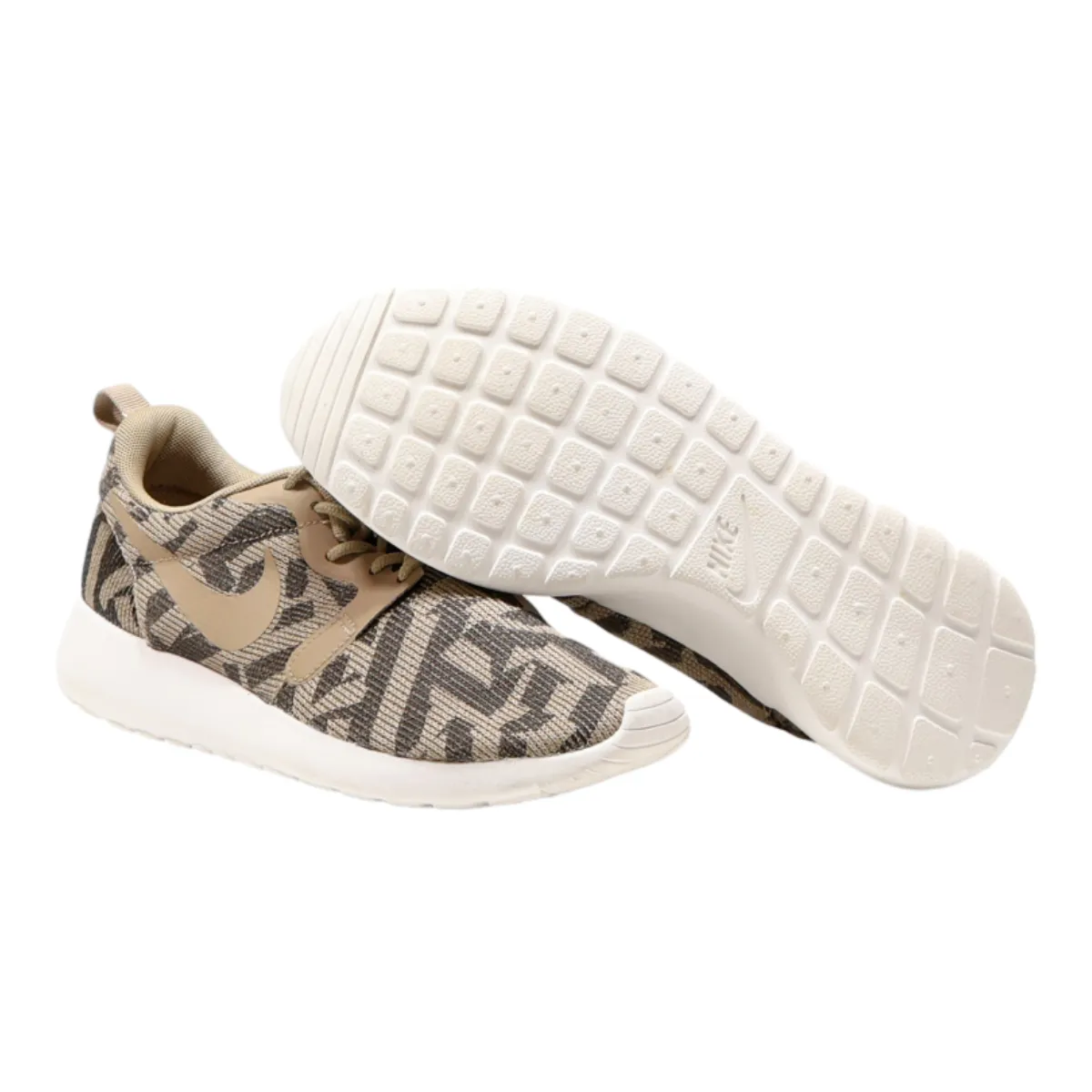 NIKE Roshe Sneaker Trainers Brown Synthetic Womens UK 3.5