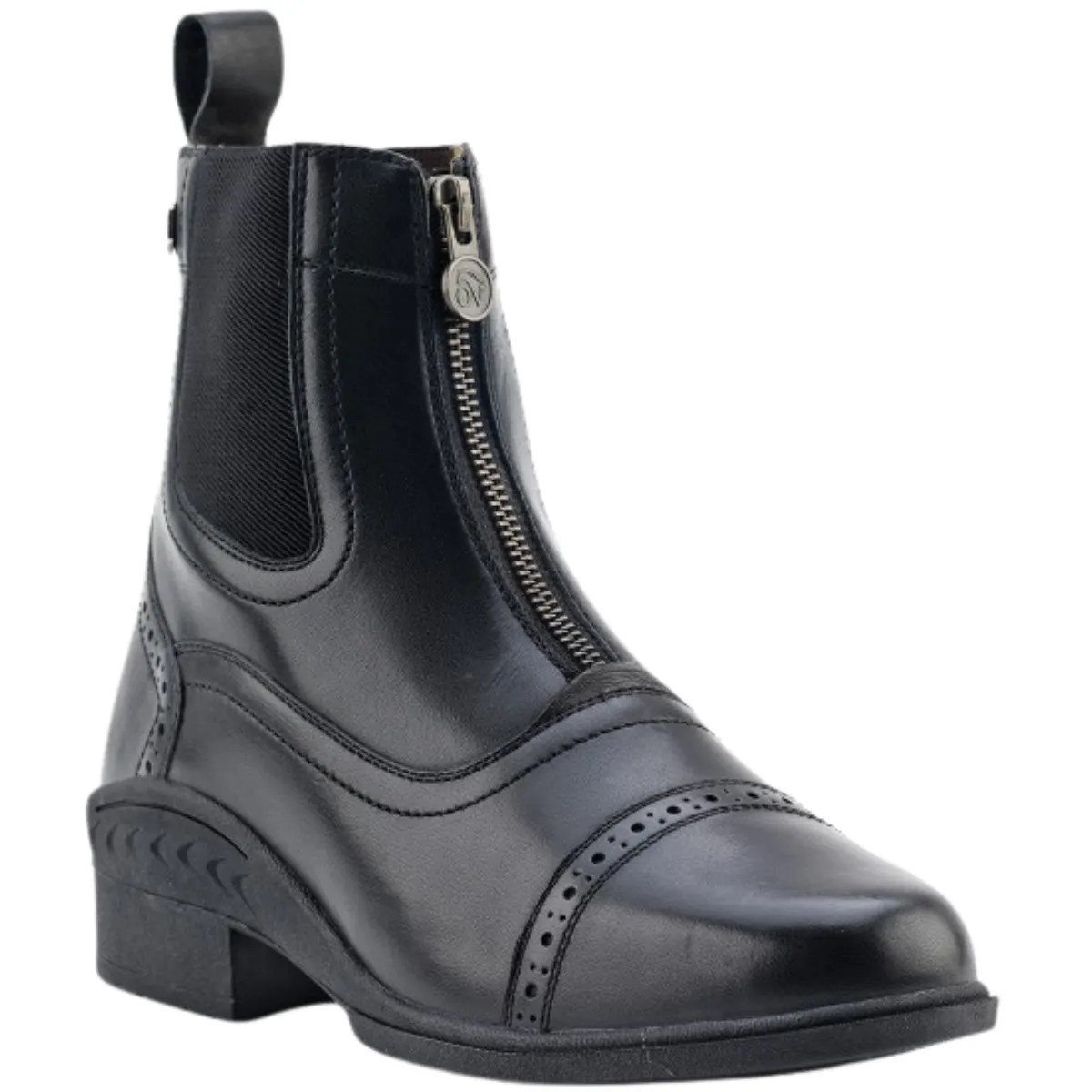 Ovation 'Tuscany' Zip Paddock Boots in Black - Women's 11
