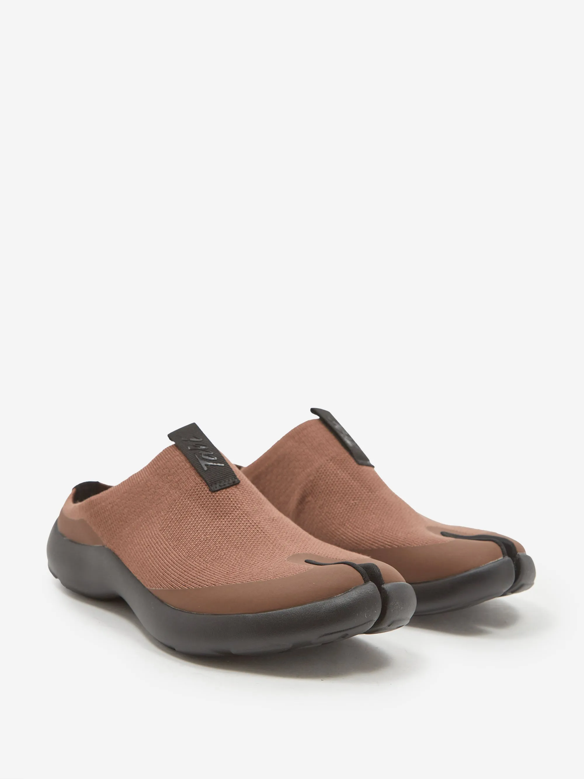 Tabi Footwear Mules - Chestnut/Black