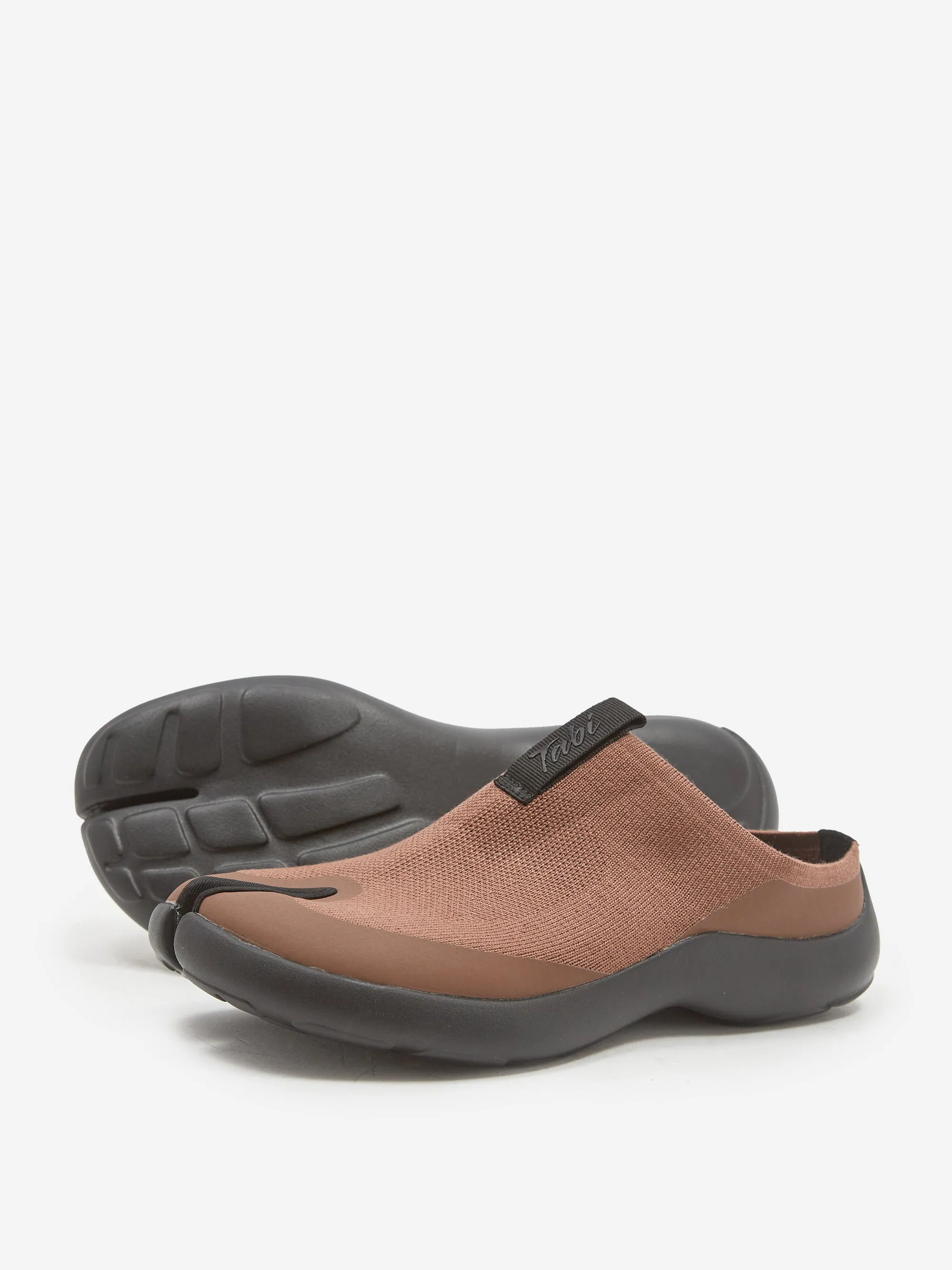 Tabi Footwear Mules - Chestnut/Black