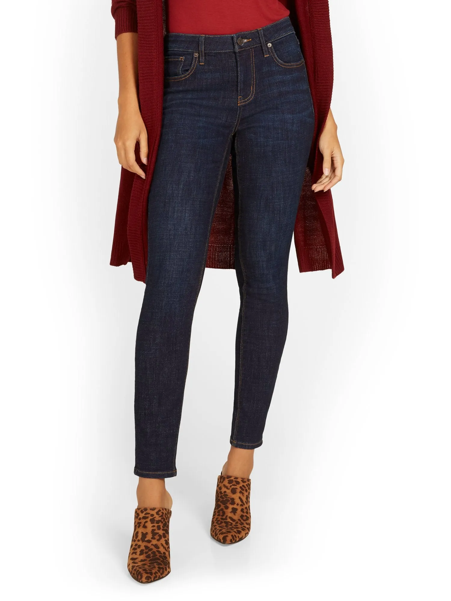 Tall Lexi Mid-Rise Super-Skinny Jeans