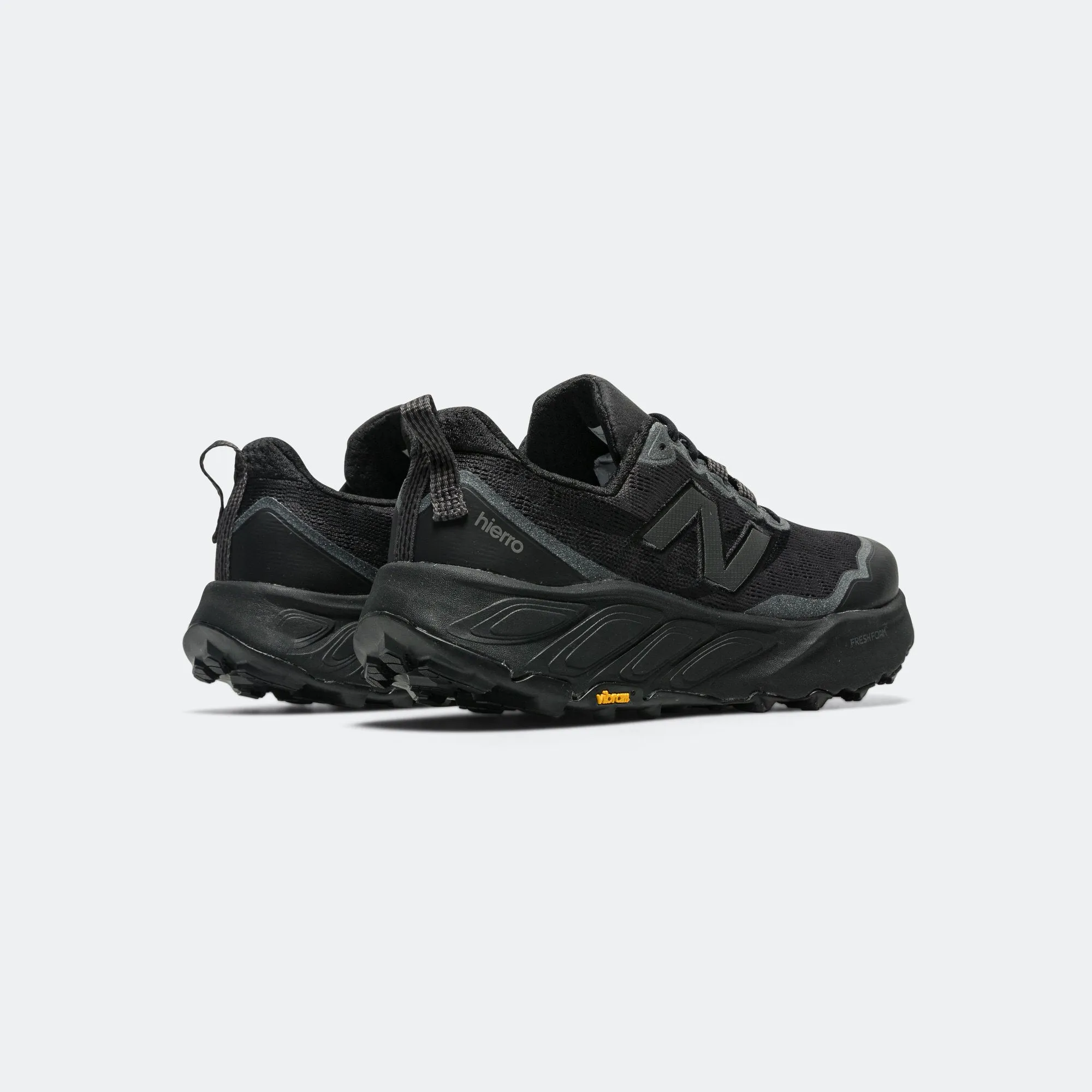 Womens Fresh Foam X Hierro v9 - Black Cement/Black